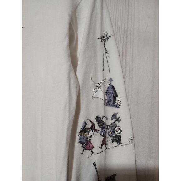 Vans Shirt Mens Large The Nightmare Before Christmas Disney Long Sleeve Tee - Picture 4 of 8